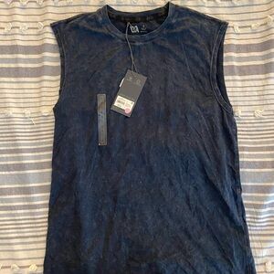 Navy Sleeveless Men’s Top